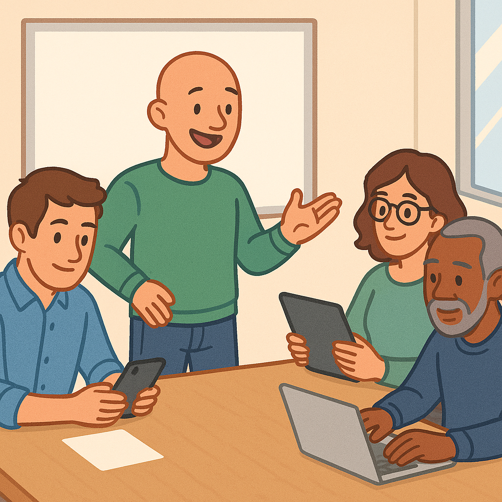 Digital security illustration